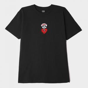 (165262779) 브로큰 하트 반팔티 BLACK